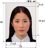 パスポート申請用写真