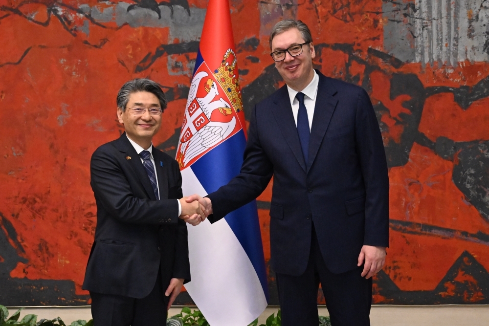 Ambasador Cucumi i predsednik Vucic